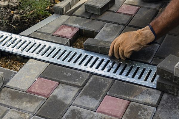 Patio Water Drainage