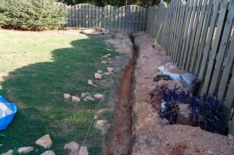 Outdoor Drainage Installation